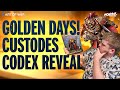 Is there anything competitive about the new adeptus custodes codex  full review