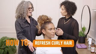 How To Refresh Curls
