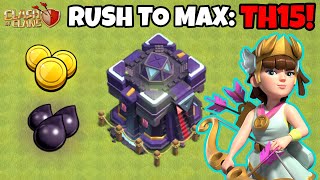 RUSH TO MAX: Unlocking the Monolith, TH16 SOON! (ep.56) - Clash of Clans