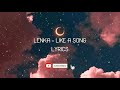 Lenka-Like A Song ( Lyrics )