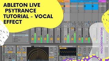 Ableton Live Psytrance tutorial 2020 - Psytrance Vocal Effect