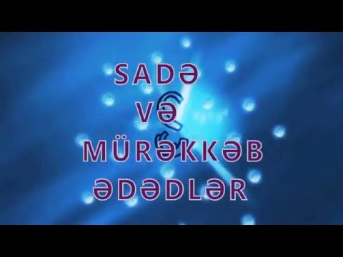 Sade ve Murekkeb ededler