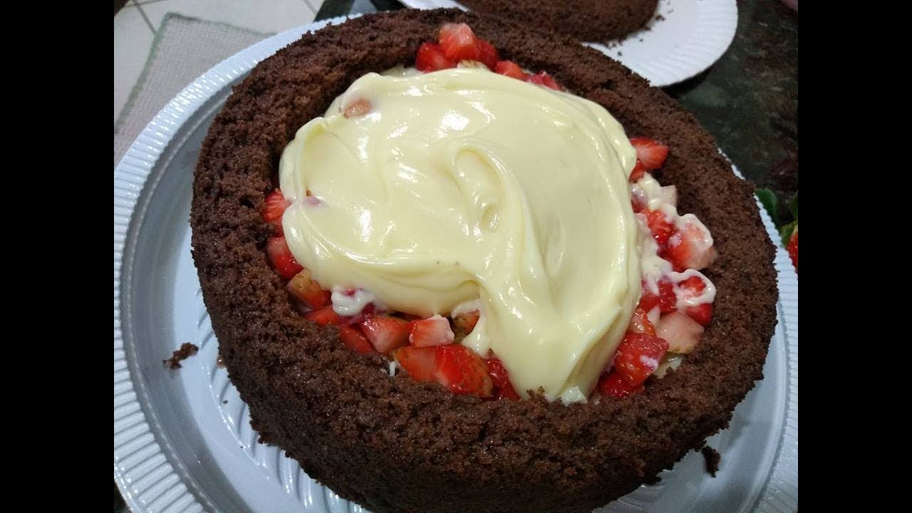 Recheio delicioso 5 leites trufado! Adriene Amorim.