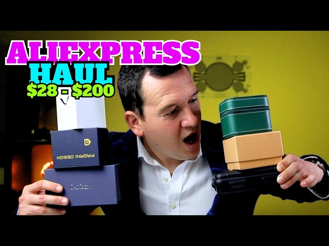 DO NOT Watch This AliExpress Watch Haul - 5 DANGEROUSLY Addictive