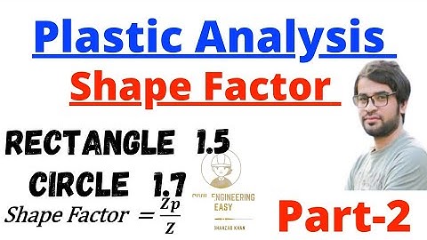 Steel Structure | Plastic Analysis l Rectangular cross section | Circular cross section | Part 2