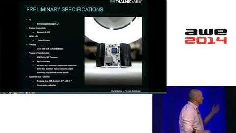 Alex McCallum (Thalmic Labs - Myo Arm Band) - The New User Interface at AWE 2014