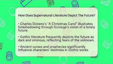 How Does Supernatural Literature Depict The Future? - The Prose Path