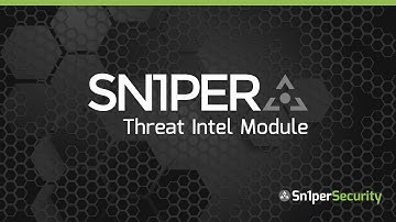Sn1per Enterprise Threat Intel Module