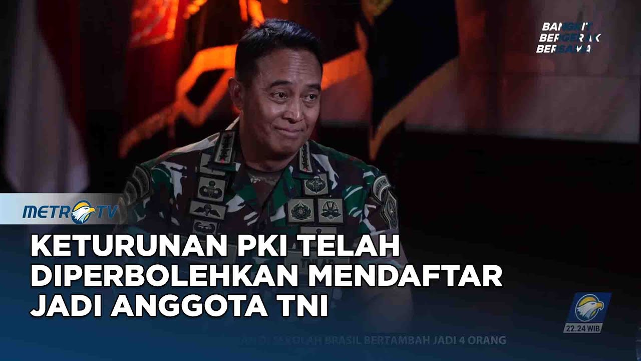 Keturunan PKI Telah Diperbolehkan Mendaftar Jadi Anggota TNI #kickandy