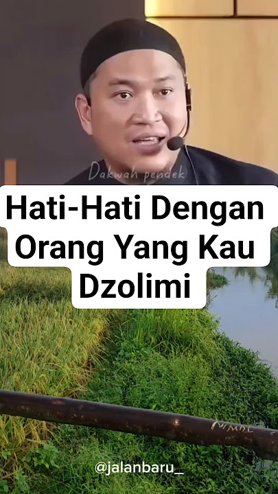 Be Careful With Those You Treat Unjustly - Sermon by Ustadz Oemar Mita #oemarmita #ustadoemarmita