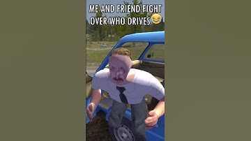 My Summer Car Online Fight Over Who Drives #msc #mysummercar #shorts