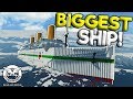 BIGGEST SHIP VS TSUNAMI & NEW UPDATE! - Stormworks: Build and Rescue Gameplay - Sinking Survival