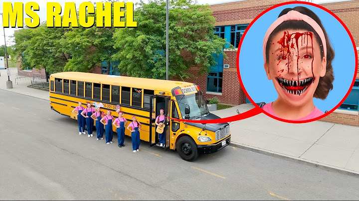 IF YOU SEE MS RACHELS SCHOOL BUS, DO NOT ENTER AND RUN! (CURSED MS RACHEL)