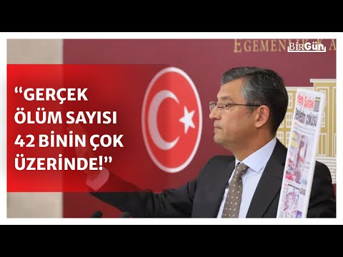 Özgür Özel’den kritik deprem açıklaması: “Gerçek ölüm sayısı 42 binin çok çok üzerinde!”