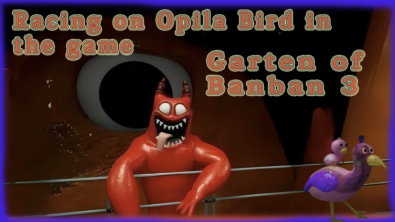 Opila Bird Reunites With Her Husband Scene - Garten Of BanBan 3 