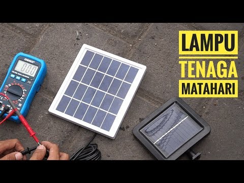 Lampu Dinding Tenaga Surya | Tes & Unboxing !!. 