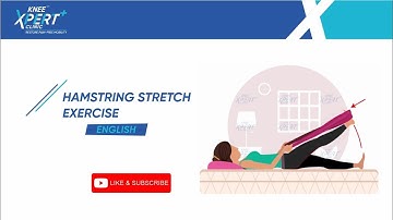 Hamstring Stretch with Towel | Knee Xpert