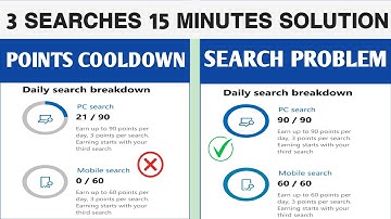 Microsoft Rewards Cooldown Problem | Points Slow Add Problem | 15 Minutes Cooldown Solution