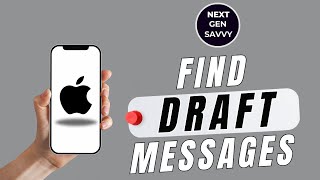 HOW TO FIND DRAFT MESSAGES ON IPHONE screenshot 5