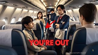 : A Flight Attendant Tried to Kick Taehyung Out of First Class What Happened Next Shocked You