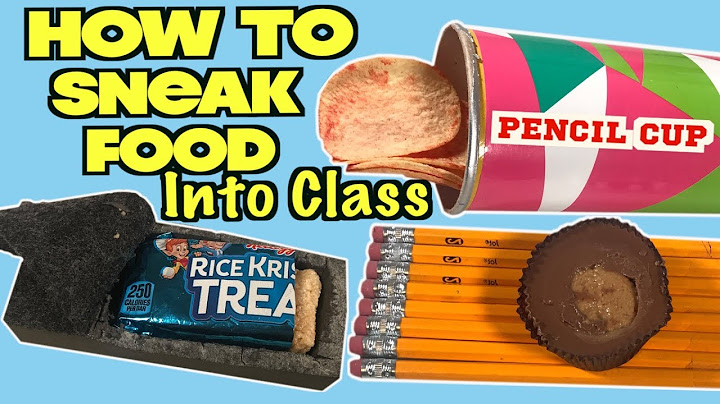 5 Easy Ways To Sneak Food and Candy Into Class Without Getting Caught- SCHOOL LIFE HACKS | Nextraker
