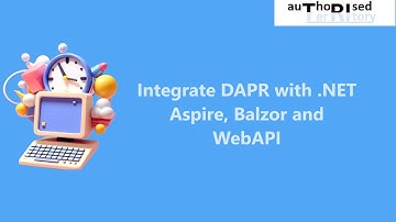 Integrate DAPR with .NET Aspire, Balzor and WebAPI