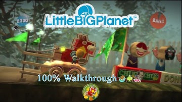 LittleBIGPlanet (720p HD) Walkthrough Part 04 - Get a Grip - Initial & Aced