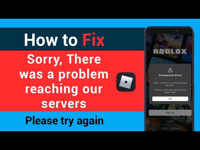 Why does my Roblox say it has a problem reaching the server? - Quora