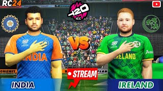 T20 WORLD CUP 2024 Started🔥! India Vs Ireland In Real Cricket 24🤩! Ta Gaming Live