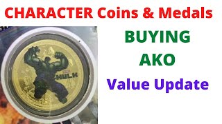 Coins & Medal Character's - Buying Po Ako