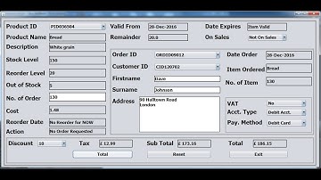 How to Create  Stock Control Management System in Java NetBeans - Tutorial 1 of 3