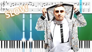 Dayvi, Victor Cárdenas - Baila Conmigo (easy piano tutorial slow) screenshot 5