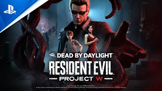 Dead by Daylight - Resident Evil: Project W Launch Trailer | PS5 \& PS4 Games