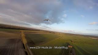 LSV Hude Modellflug: Flug über das Gelände 2021