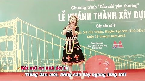 CẦU NỐI YÊU THƯƠNG - Sáng tác: Bảo Trần | Xuân Trí - Thể hiện: Khánh Huyền