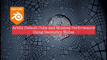 LIVENODING / Geometry Nodes Artful Box and Musical Performance