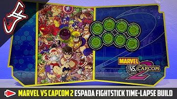 Marvel vs Capcom 2 ESPADA Fightstick Build