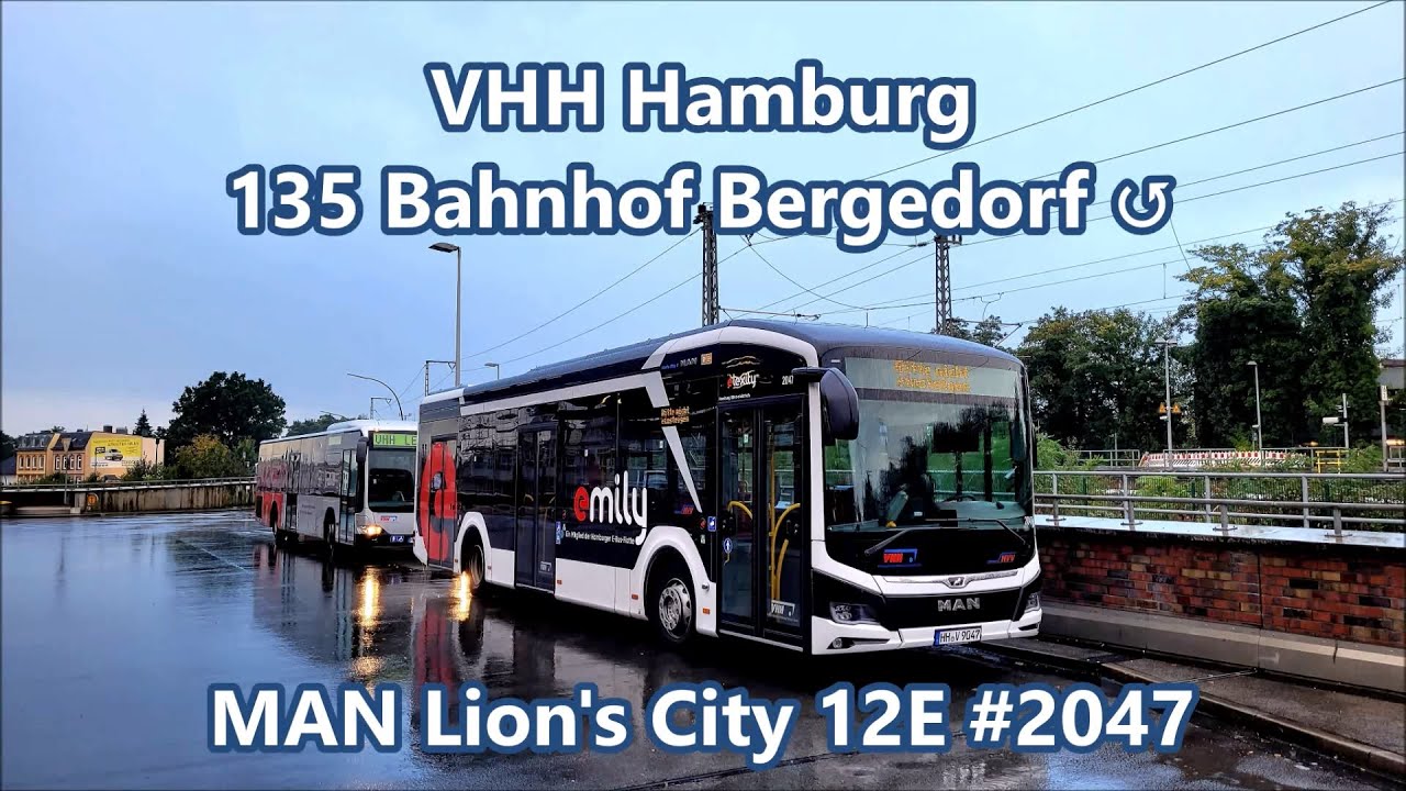 VHH Hamburg - Linie 135, MAN NL367 Lion's City 12E #2047