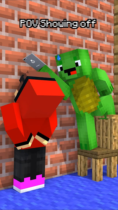 JJ What's Really Happening - Mikey Minecraft Animation