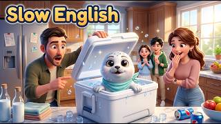 We Opened Our Cooler... And Found THIS Inside! 😨🧊| Slow English (Level A2) | screenshot 3
