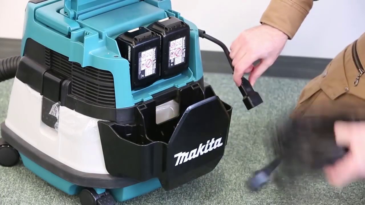 Aspirateur balai 18V (sans batterie ni chargeur) en boite carton - MAKITA -  DCL180ZB