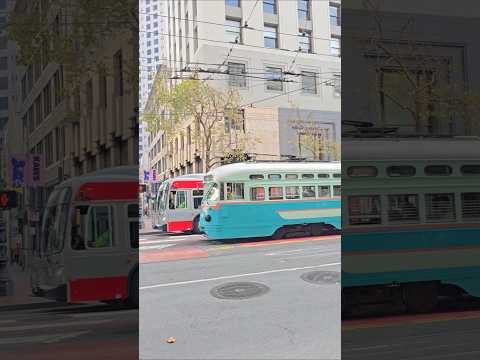 Walking In San Francisco Downtown Sanfrancisco California America Usa