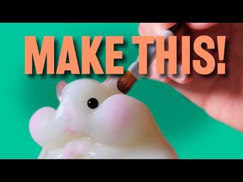 How I Made This Adorably Squishy Hamster Toy (So Satisfying!) thumbnail