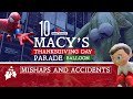 10 Macy's Thanksgiving Day Parade Balloon Accidents and Mishaps - Giant Parade Balloons of Chaos