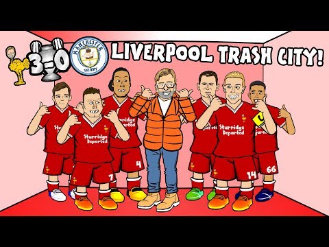 🔴💥3-0! LIVERPOOL TRASH CITY!💥🔵 (Salah Chamberlain & Mane!) (Parody Champions League Highlights)