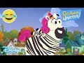 Go Away Unicorn | Unicorn Gets Scared! 👻 | Disney Channel UK