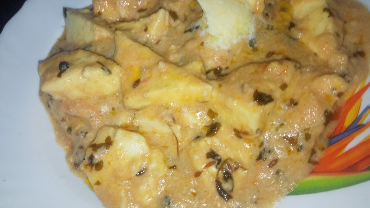 White Gravy Paneer Recipe Afgani Panner by Cook With Ayesa YouTube