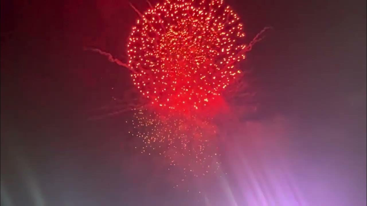 Fireworks at the San Diego county fair (Del Mar Fair) in 2022 YouTube
