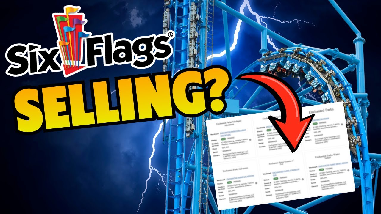 🚨: BREAKING: Six Flags Appears to Be Selling Off 5 Parks!