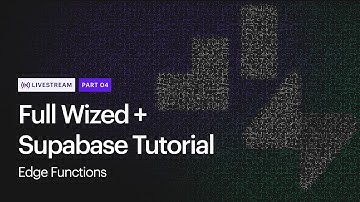 Full Wized + Supabase Tutorial: Part 4 – Edge Functions